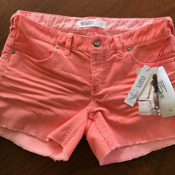 Carve Designs Pants - Carve Designs Oahu Corduroy Short